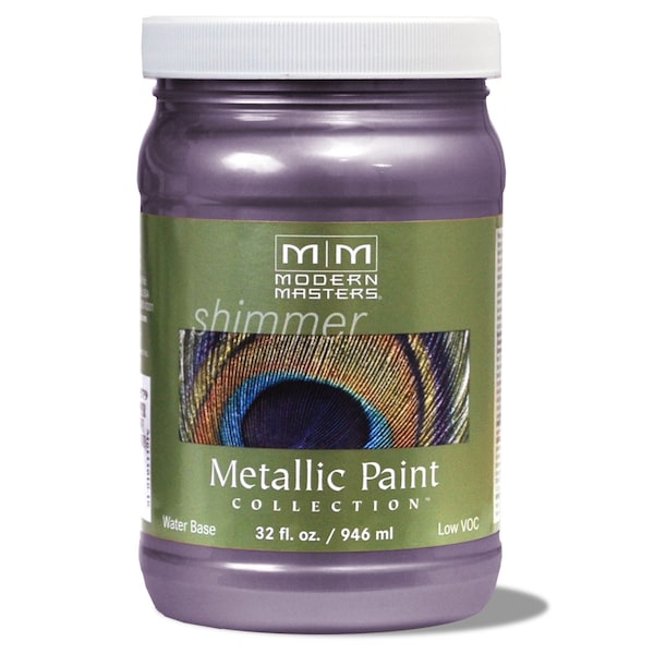Modern Masters Modern Masters Shimmer Satin Lilac Metallic Paint 1 qt ME42732 - main